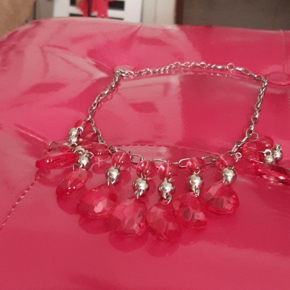 Pink necklace